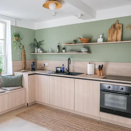 Apartamento Zenkoje - Ankommen, Entspannen Mit Garten, Terrasse, 2 Schlafzimmern Und 2 Baedern!